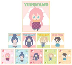 Yurucamp Trading NordiQ Mini Colored Paper (Set of 10) (Anime Toy)