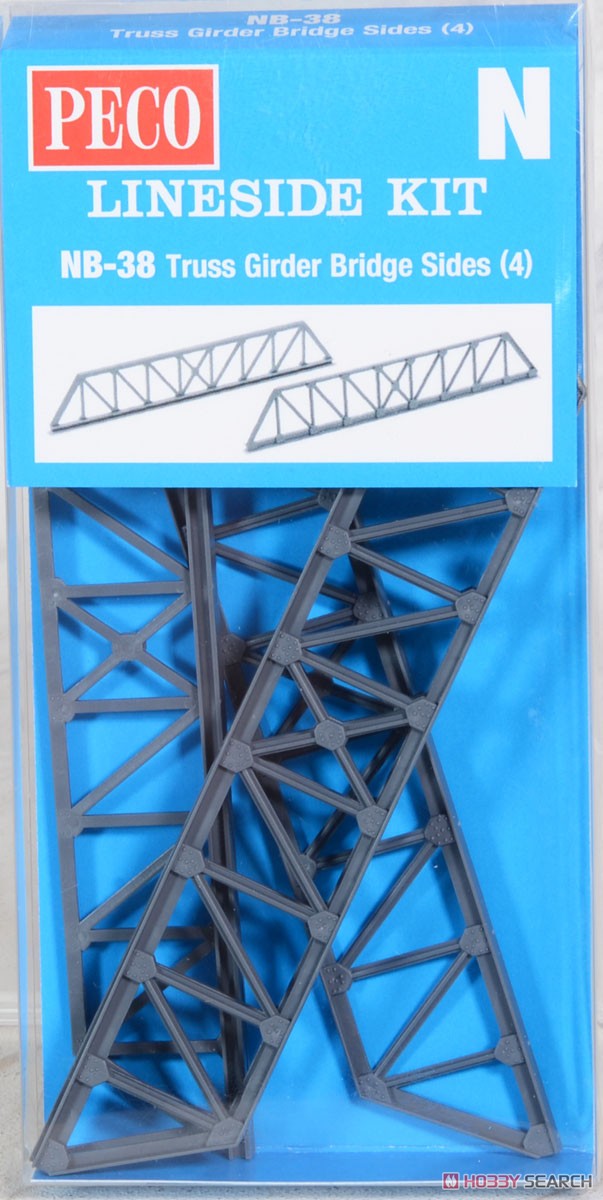 (N) 鉄橋 トラスブリッジ 【NB38】 (鉄道模型) 商品画像2