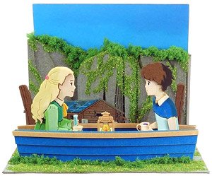 [Miniatuart] Studio Ghibli Mini : When Marnie Was There Night Picnic (Assemble kit) (Railway Related Items)