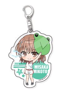 [A Certain Scientific Railgun T] Acrylic Key Ring Mikoto Misaka (Sweat Suit Ver.) (Anime Toy)