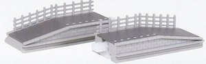 Local Line One-Sided Platform Ramp (2 Pieces) (Model Train)