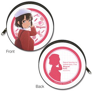 [Saekano: How to Raise a Boring Girlfriend Fine] Circle Leather Case Design 01 (Megumi Kato) (Anime Toy)
