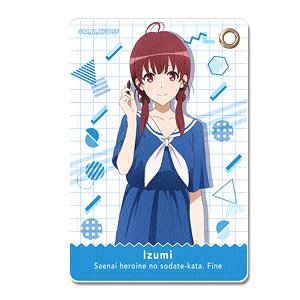 [Saekano: How to Raise a Boring Girlfriend Fine] Leather Pass Case Design 05 (Izumi Hashima) (Anime Toy)