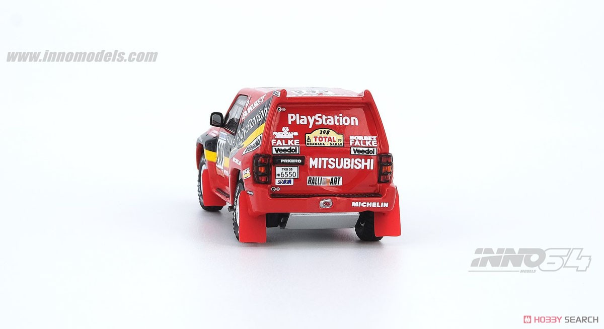 Mitsubishi Pajero Evolution Dakar Rally 1999 #208 (Diecast Car) Item picture4