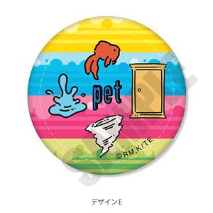 「pet」 レザーバッジ PlayP-E (キャラクターグッズ)