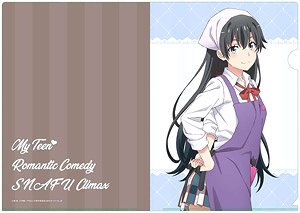 やはり俺の青春ラブコメはまちがっている。完 【描き下ろし】 雪乃 (エプロン) A4クリアファイル (キャラクターグッズ)