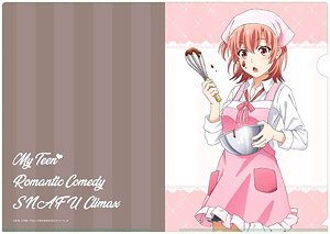 My Teen Romantic Comedy Snafu Fin [Especially Illustrated] Yui (Apron) A4 Clear File (Anime Toy)