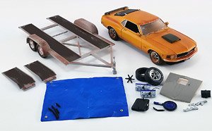 Pork Chop`s Barn Find Boss 1970 Ford Mustang Boss 429 (ミニカー)