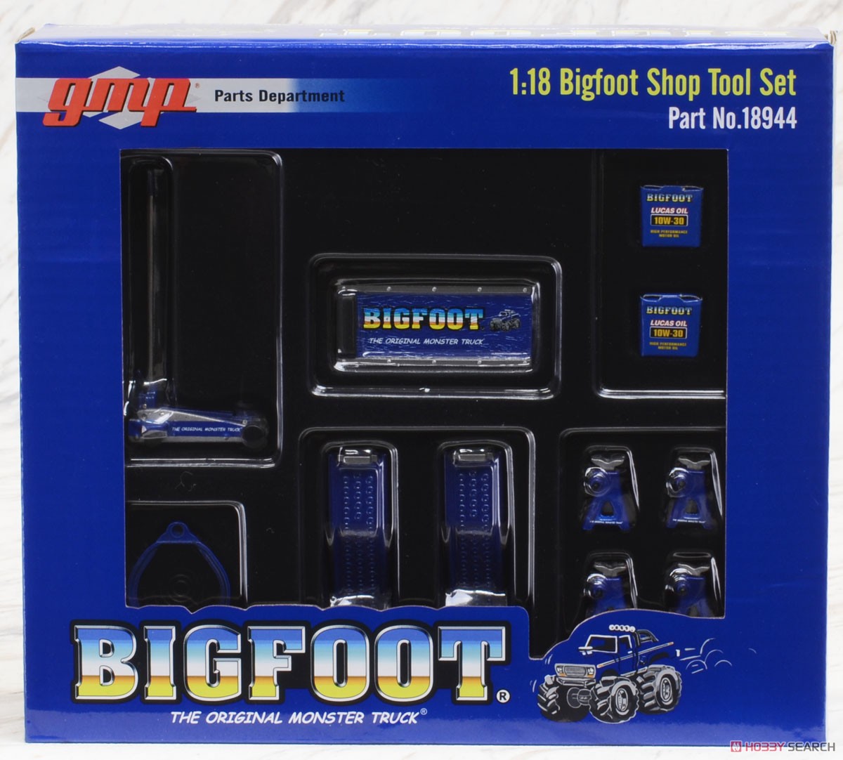 GMP Shop Tool Set #2 - Bigfoot #1 The Original Monster Truck Shop Tools (Diecast Car) パッケージ1