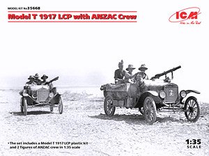 Model T 1917 LCP with ANZAC Crew (Plastic model)