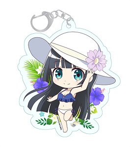 How Heavy Are the Dumbbells You Lift? Puchichoko Acrylic Key Ring [Akemi Soryuin] (Anime Toy)
