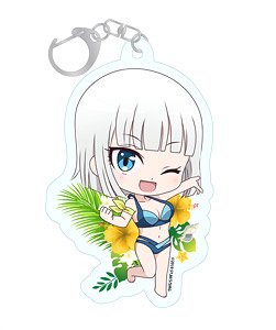 How Heavy Are the Dumbbells You Lift? Puchichoko Acrylic Key Ring [Gina Boyd] (Anime Toy)