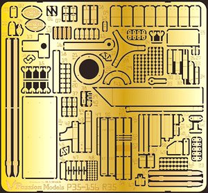 フランス軽戦車 R35用 エッチングセット [対応キット：タミヤMM35373] (プラモデル)