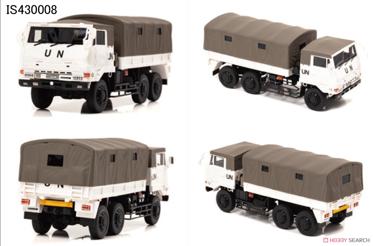 陸上自衛隊 3・1/2t トラック (73式大型トラック SKW477 国連平和維持活動仕様) (完成品AFV) 商品画像4