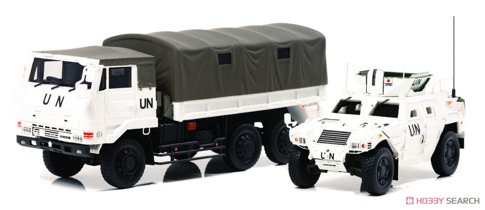 陸上自衛隊 3・1/2t トラック (73式大型トラック SKW477 国連平和維持活動仕様) (完成品AFV) その他の画像1