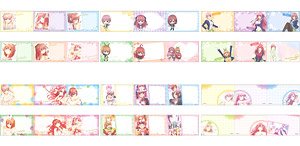 The Quintessential Quintuplets Roll Post-it Note 6 Species Complete Set ST (Anime Toy)