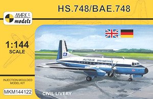 Hawker-Siddeley HS.748/British Aerospace BAe.748 `Civil Livery` (Plastic model)
