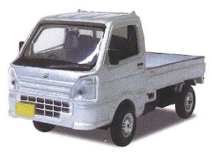 1/64 Suzuki Carry Silky silver metallic (Toy)
