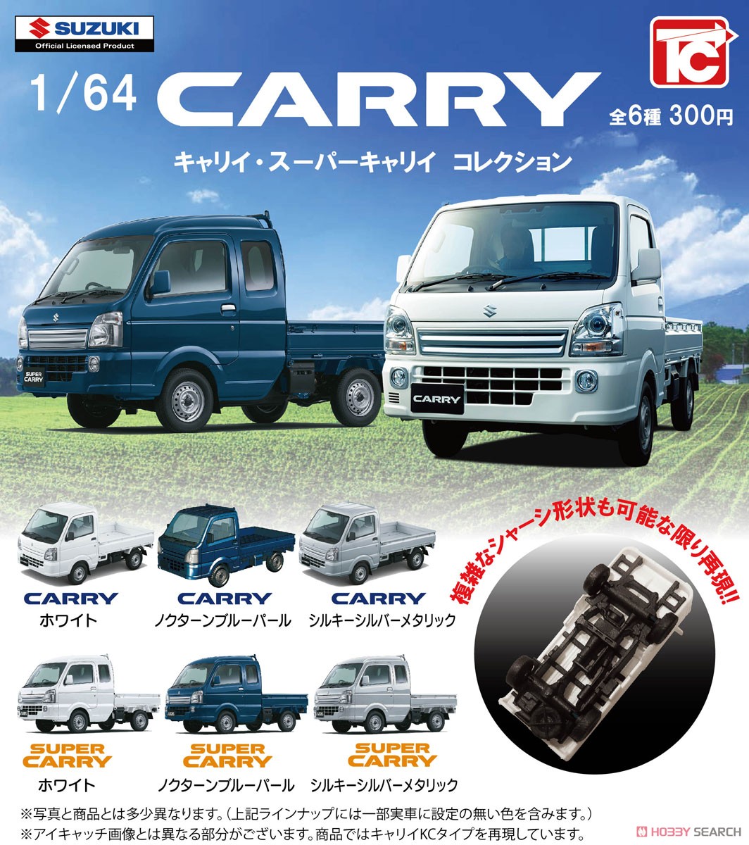 1/64 Suzuki Super Carry white (Toy) Other picture1