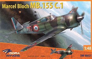 Marcel Bloch MB.155 C.1 (Plastic model)