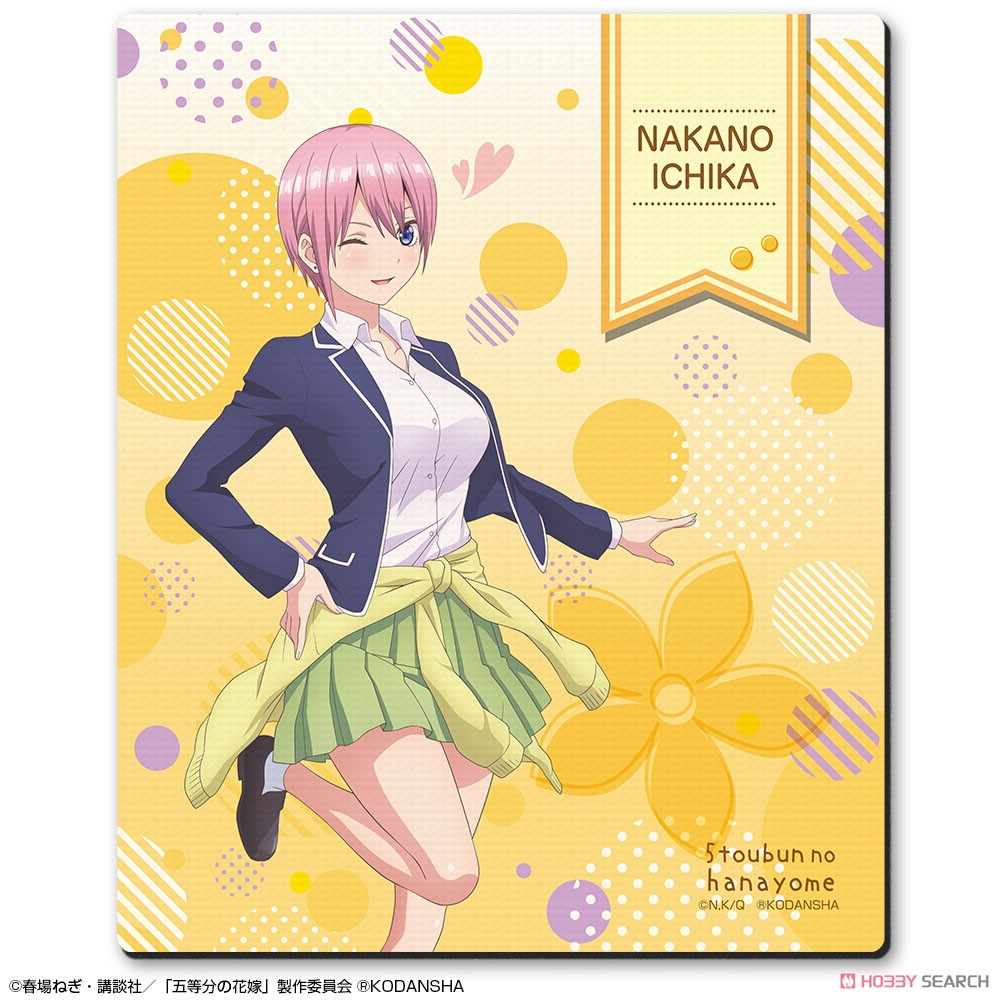 [The Quintessential Quintuplets] Rubber Mouse Pad Design 02 (Ichika Nakano/A) (Anime Toy) Item picture1