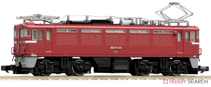 国鉄 ED75-0形 電気機関車 (ひさしなし・後期型) (鉄道模型) 商品画像1