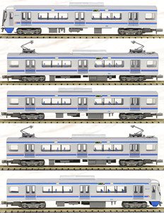 The Railway Collection Nishi-Nippon Railroad Type 3000 Five Car Straight Formation (5-Car Set) (Model Train)