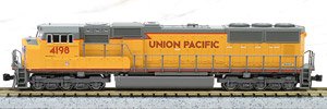 EMD SD70M Flat Radiator UP #4198 (Model Train)