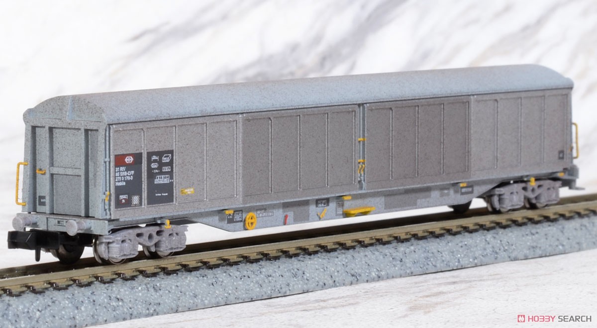 Schiebewandwagen Habils SBB Cargo `Graffiti` Ep.V-VI 2er Set (Habils SBB ウェザリング仕様 Ep.V-VI) (2両セット) 商品画像6