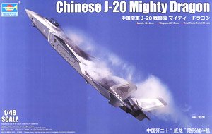 中国空軍 J-20戦闘機 マイティ・ドラゴン (プラモデル)