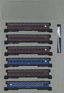 J.N.R. Old-model Coach (Tohoku Line/Local Train) Set (6-Car Set) (Model Train)