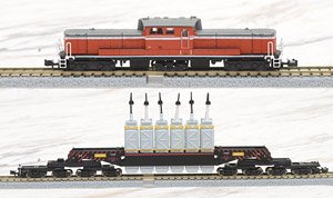 (Z) ネルフ専用鉄道下二子山支線 「ヤシマ作戦」 DD51＆シキ880 (2両セット) (鉄道模型)