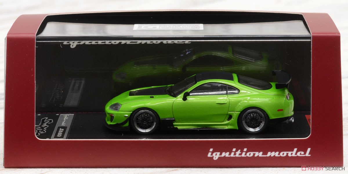 Toyota Supra (JZA80) RZ Green Metallic (Diecast Car) Package2