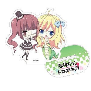 Dropkick on My Devil! Puchikko Acrylic Figure Jashin-chan & Yurine (Anime Toy)