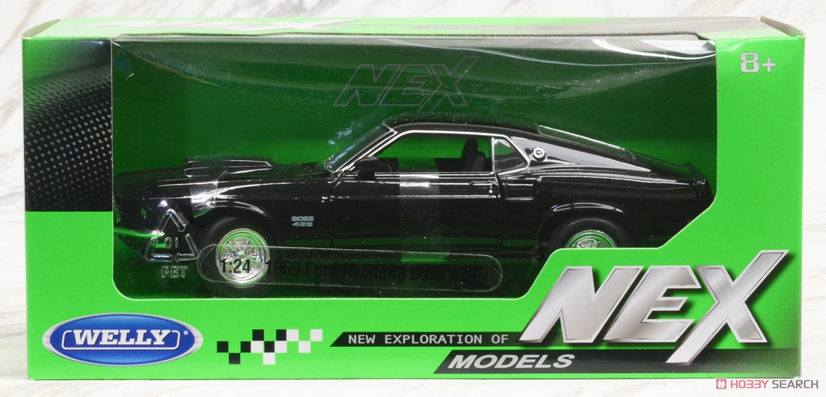 フォード マスタング BOSS429 (ブラック) (ミニカー) パッケージ1