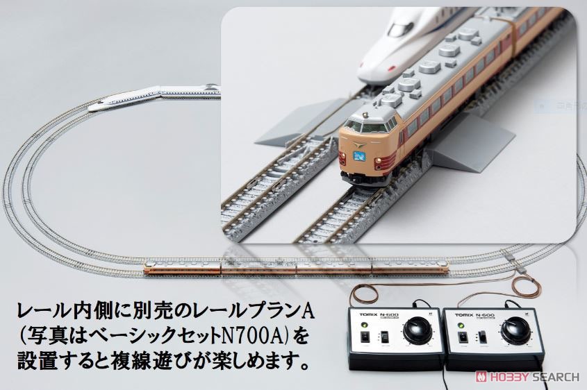 思い出のL特急 485系 鉄道模型入門セット (4両セット) (鉄道模型) その他の画像3