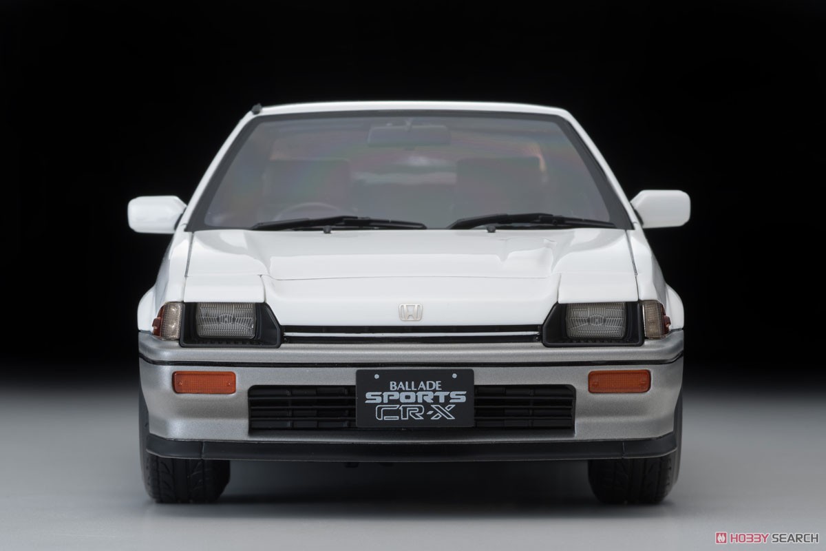 T-IG1812 Honda Ballade Sports CR-X Si (White/Gray) (Diecast Car) Item picture3
