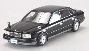 ニッサン プレジデント (JHG50) フェンダーミラー / プライバシーガラス ブラック (ミニカー)