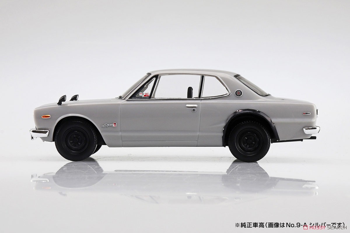 Nissan Skyline 2000GT-R (Silver) (Model Car) Item picture6