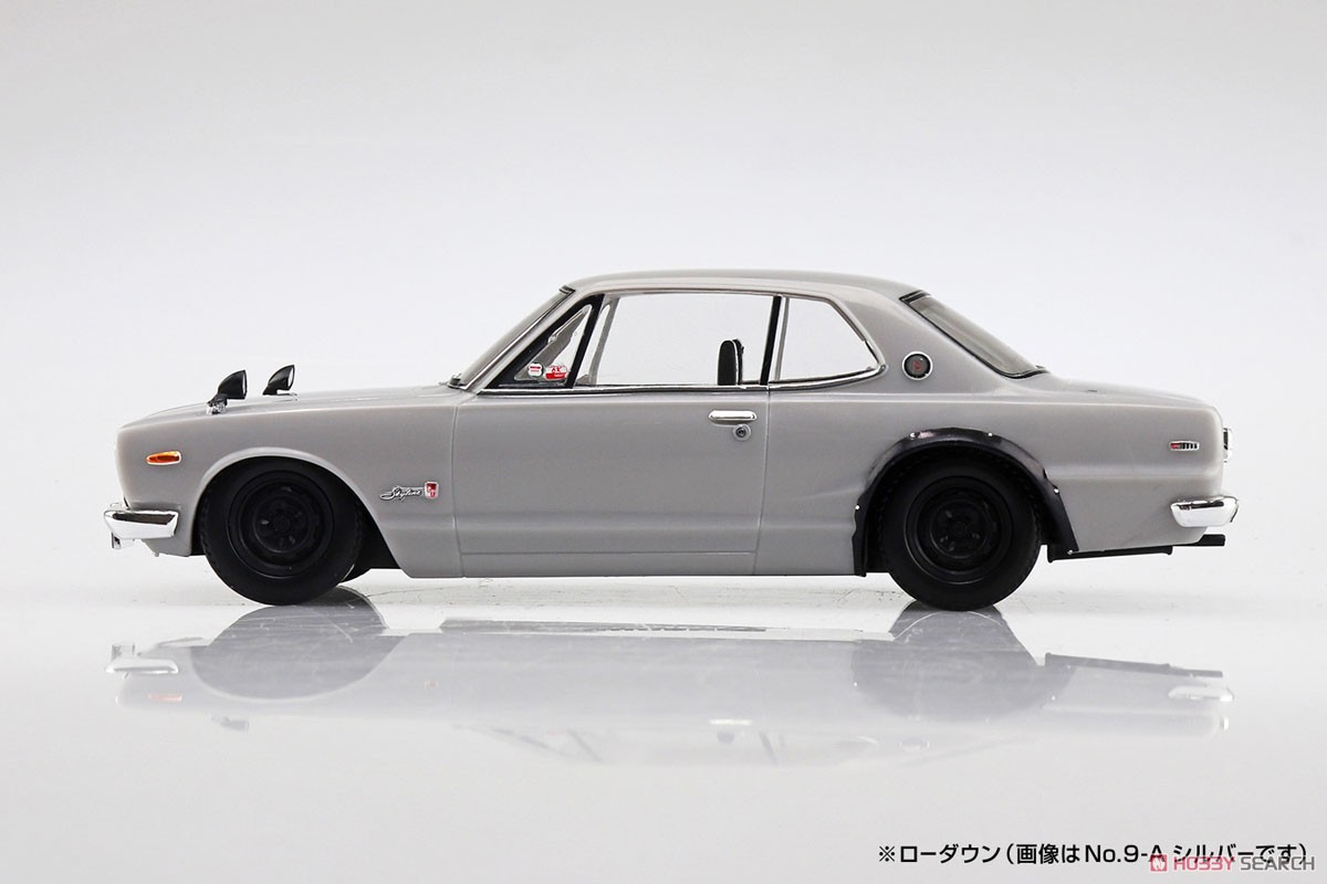 Nissan Skyline 2000GT-R (Silver) (Model Car) Item picture7