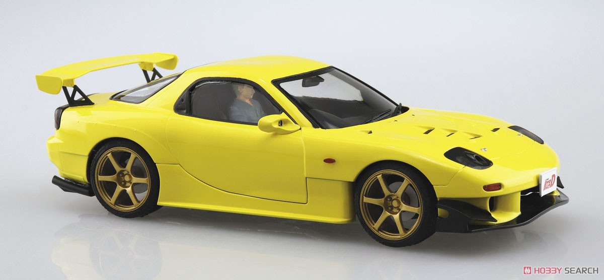Keisuke Takahashi FD3S RX-7 Project D Specifications w/Driver Figure (Model Car) Item picture1