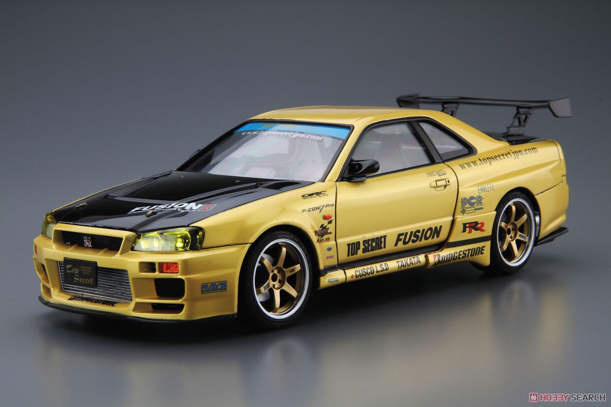 トップシークレット BNR34 スカイライン GT－R `02 (ニッサン) (プラモデル) 商品画像1