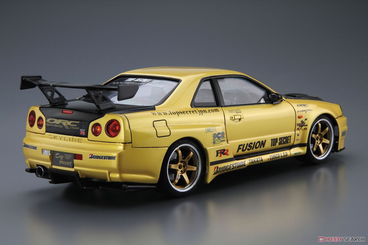 トップシークレット BNR34 スカイライン GT－R `02 (ニッサン) (プラモデル) 商品画像2