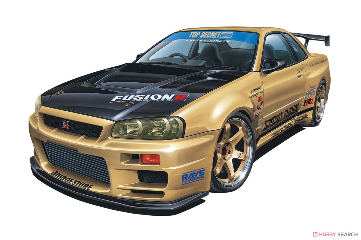 トップシークレット BNR34 スカイライン GT－R `02 (ニッサン) (プラモデル) その他の画像1