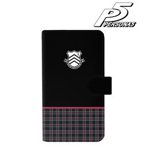 Persona 5 Shujin Academy Notebook Type Smart Phone Case (L Size) (Anime Toy)