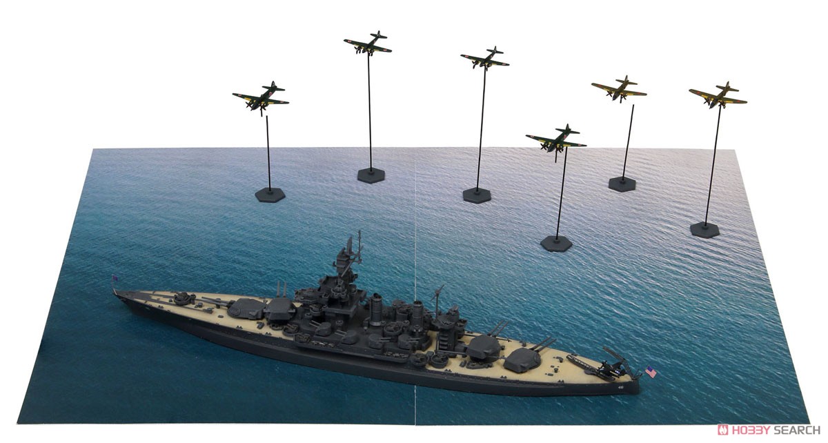 Saipan Landing Support Operation [BB-46 Maryland VS IJN Land Attack Unit] (Plastic model) Item picture1