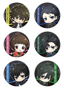 Psycho-Pass 3 Kira Can Badge Collection (Set of 6) (Anime Toy)
