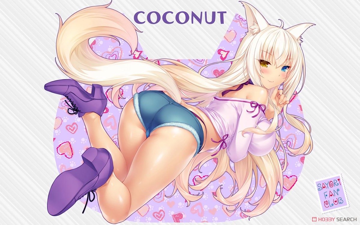 [Nekopara] Coconut Illustration by Sayori with Stretched Denim (PVC Figure) Other picture3