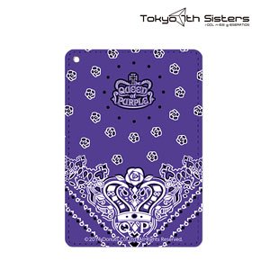 Tokyo 7th Sisters The Queen of Purple 1 Pocket Pass Case (Anime Toy)