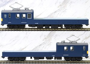 16番(HO) T-Evolution クモル145形 + クル144形 配給電車 2輌セット 国鉄タイプ (ユニット窓枠無塗装) (2両セット) (プラスティック製ディスプレイモデル) (鉄道模型)